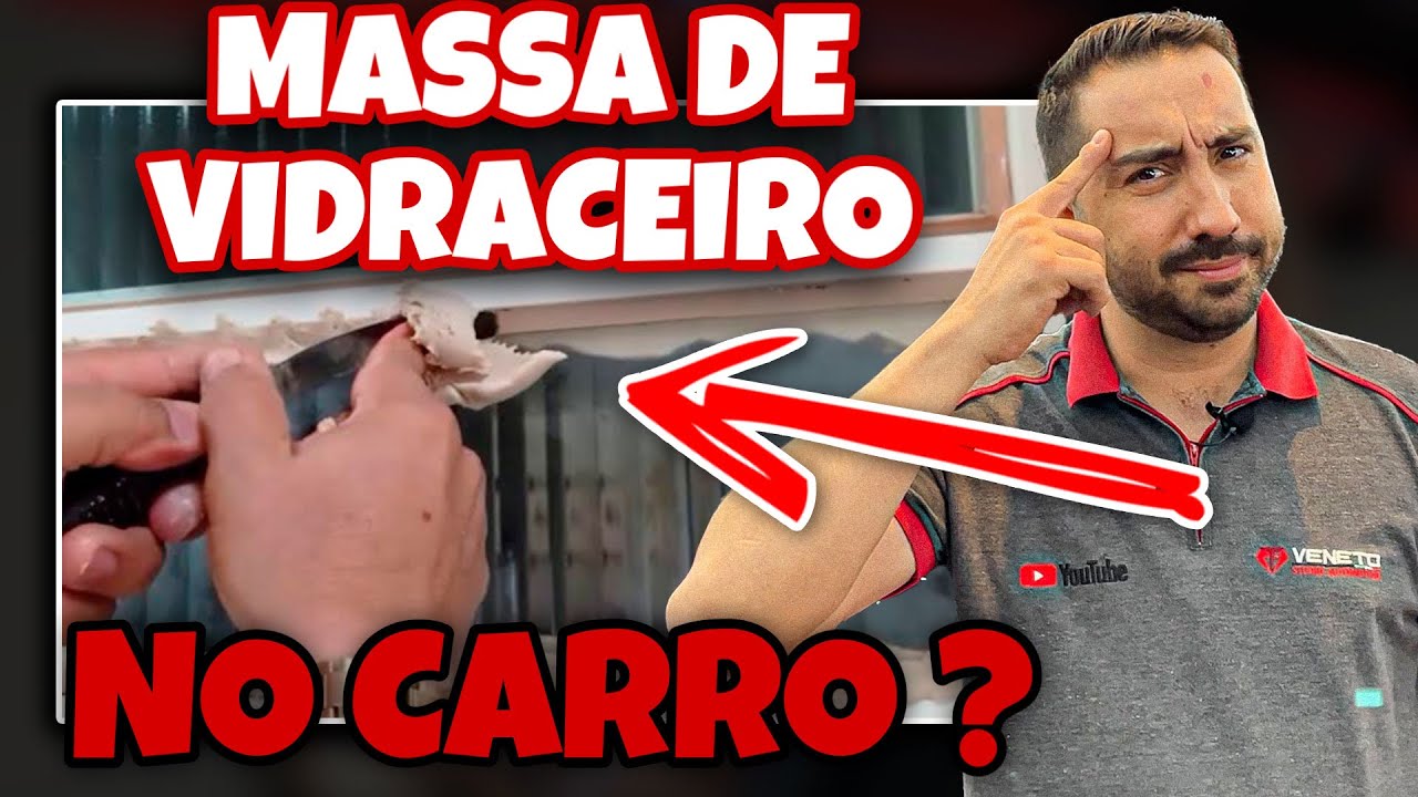 TESTE: MASSA DE VIDRO NA PINTURA DO CARRO | O Que Acontece ?