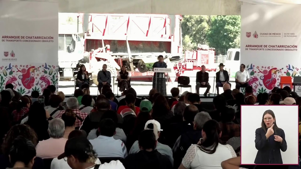 Arranque de Chatarrización de Transporte Colectivo 2026 | Capital 21