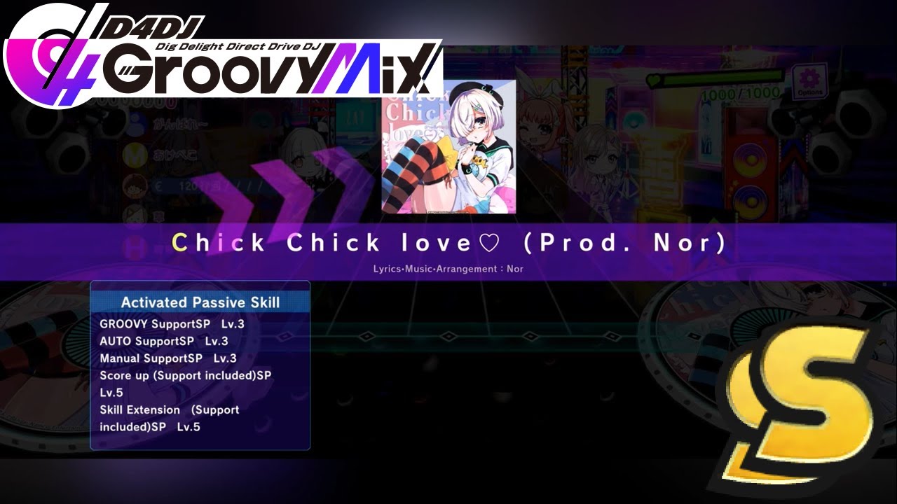 D4DJ Groovy Mix - Chick chick love♡ (Expert / SS-Rank, Perfect Full Combo)