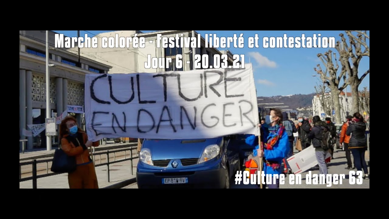 Marche colorée - Festival liberté et contestation - Jour 6 - 20 mars 2021