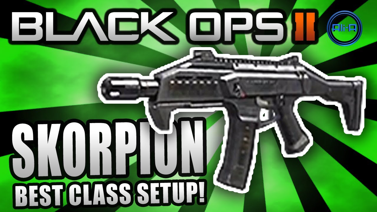 Black Ops 2: ЛУЧШАЯ НАСТРОЙКА КЛАССА — «СКОРПИОН ЭВО» (Зверь!) — геймплей Call of Duty BO2