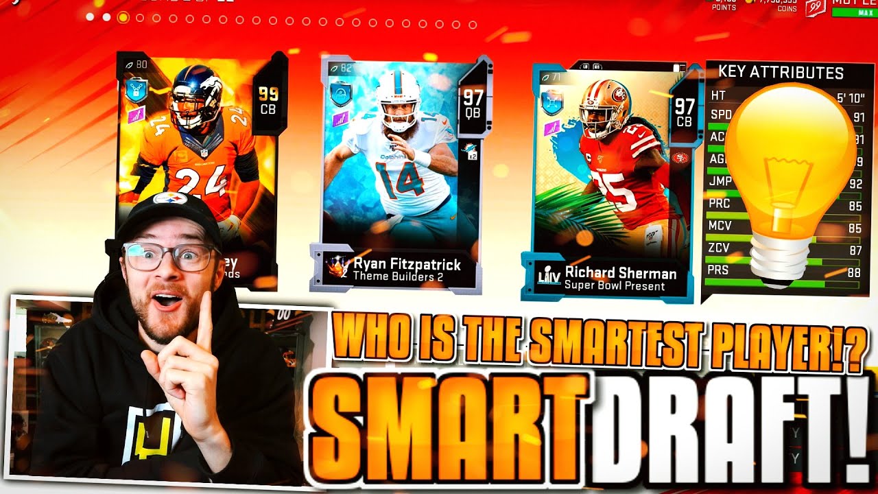 MUT Draft BUT I Draft the Smartest Person Every Round...