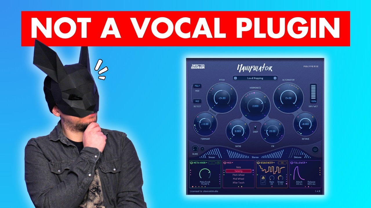 This is Not a Vocal Plugin | The Crazy Sounds of Manipulator