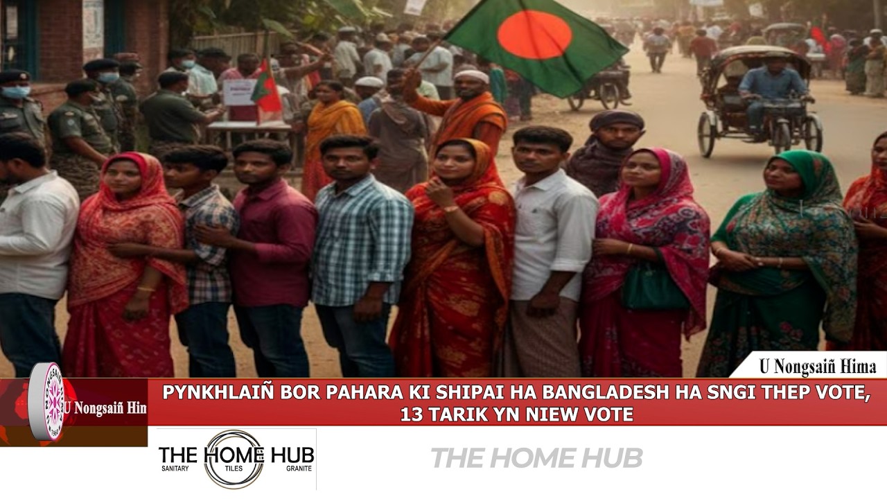 PYNKHLAIÑ BOR PAHARA KI SHIPAI HA BANGLADESH HA SNGI THEP VOTE,13 TARIK YN NIEW VOTE