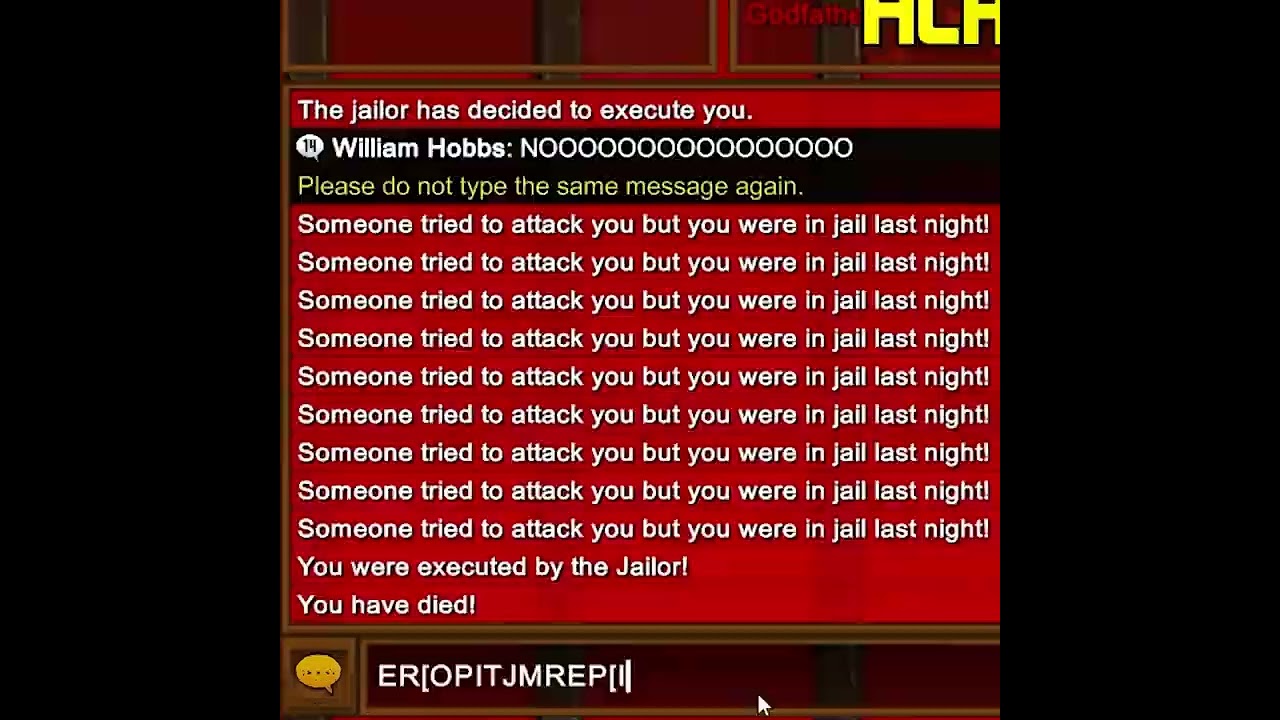 The Rarest Screen in Town of Salem
