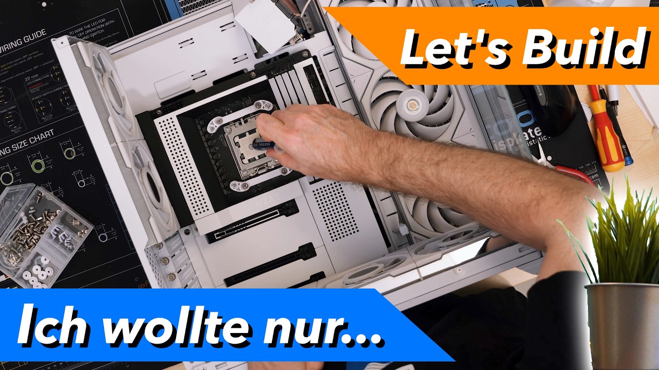 Weniger Kabel, mehr Drama! 🤡 Wireless PC mit Lian Li TL LCD & HydroShift AIO | Vision Compact