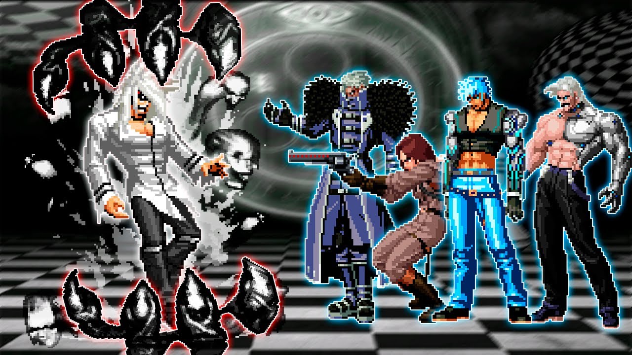 [KOF Mugen] Remus VS Cyborg-Tech Team!!