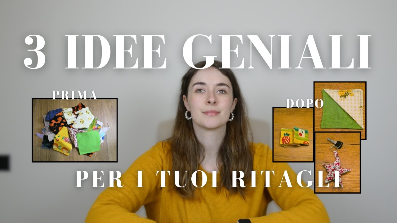 3 PROGETTI (+1) PER I TUOI RITAGLI DI STOFFA | SilviaInaNutshell