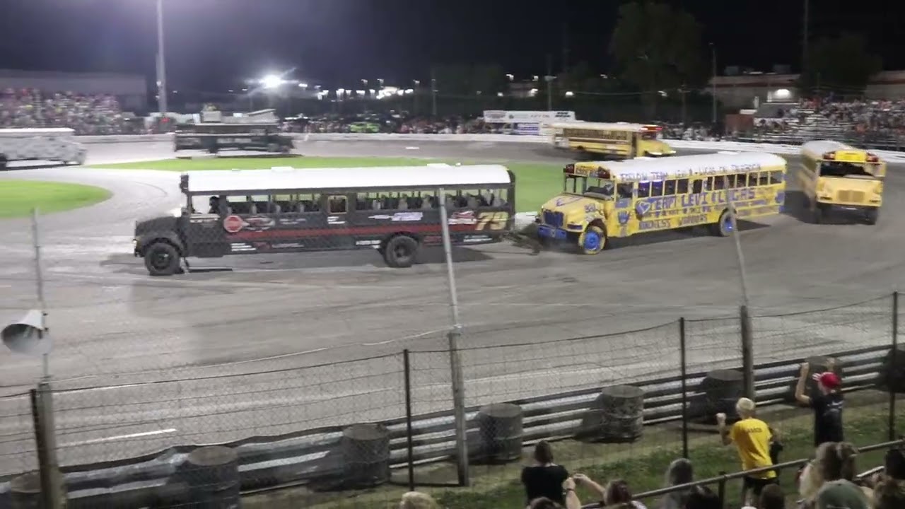 Sportsdrome Speedway School Bus Figure 8 Race [9/21/24]