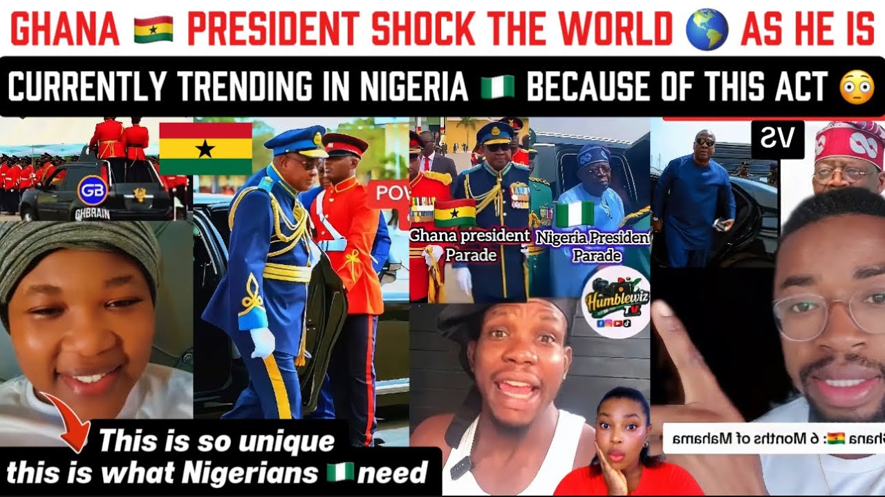 OMG 😱 Ghana  🇬🇭 President shock the world 🌎 As He is Currently Trending In Nigeria because of this..