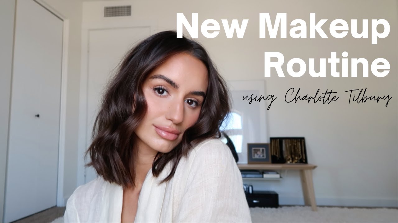 makeup routine w/ charlotte tilbury