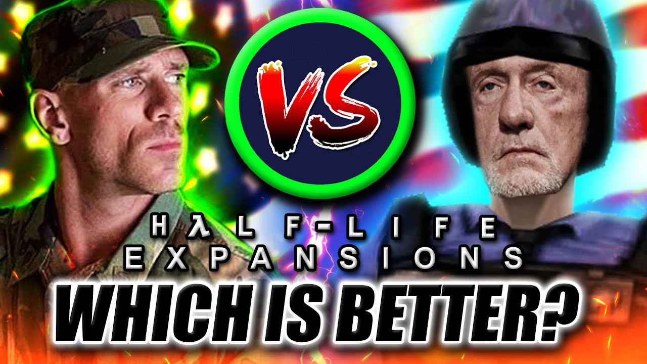 Half-Life's POLAR OPPOSITE Expansions: Opposing Force vs Blue Shift