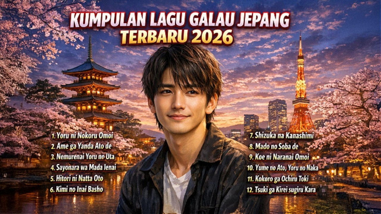 Kumpulan Lagu Galau Jepang Terbaru 2026 💔 Lagu Galau Terbaik 2026 & Playlist Sedih Pengantar Tidur