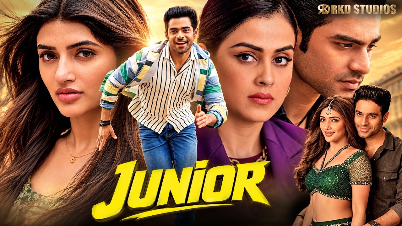 Junior 2026 New Release South Action Movie | Genelia D'Souza, Sreeleela, Kireeti Reddy, Brahmanandam