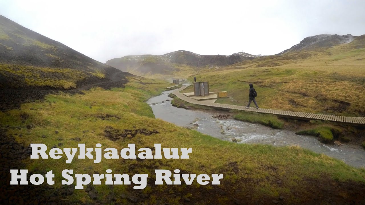 A Glimpse of Reykjadalur Hot Spring River *ICELAND*