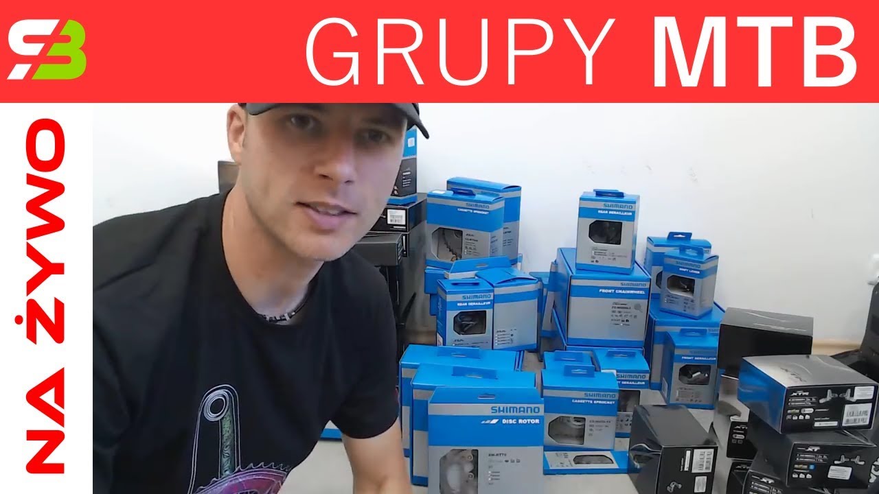 Tydzień Shimano u SzajBajka! Grupy od Alivio do XTR Di2 + Zee oraz Saint.