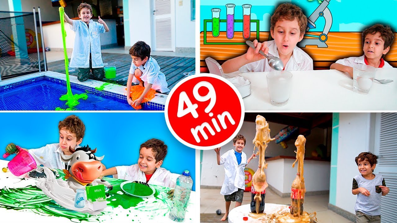 Coca Cola vs Leite e Slime COCA COLA vs LEITE E SLIME - Vídeo Infantil - Paulinho e Toquinho