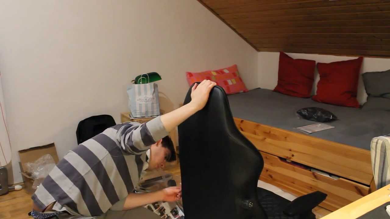 DXRACER Chair rockt die Hütte! Ausgepackt & Zusammenbau | German