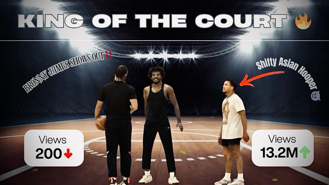 King Of The Court 👑: KEEM VS TARIQ VS BRONNY JAMES JRJR 🔥 
