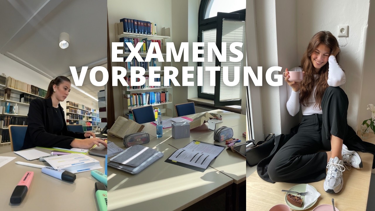Die erste Woche Repititorium // Examensvorbereitung geht los 🎓⚖️ 👩🏼‍💻| Shalina Chantal