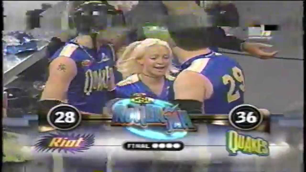 Rollerjam: Caifornia Quakes vs Illinois Riot. From 2000 on TNN