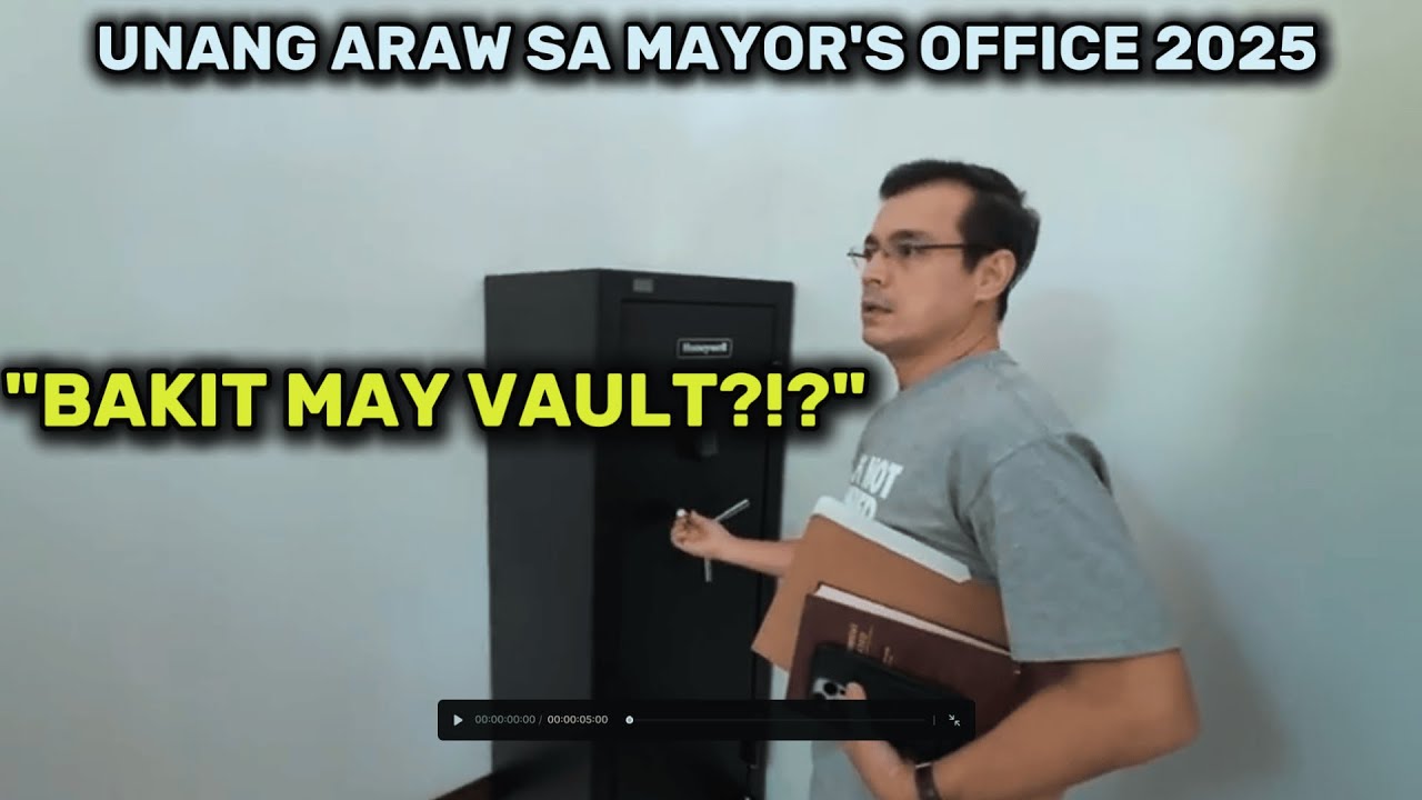LIMAS ang MAYOR'S OFFICE at MAY VAULT ?? PARA SAAN? Nawala din ang MESA pati KURTINA ! 🤣😂