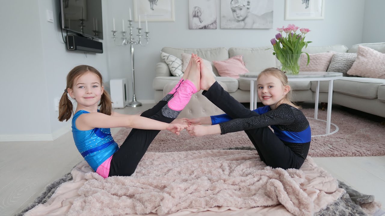 Friends Yoga challenge for kids
