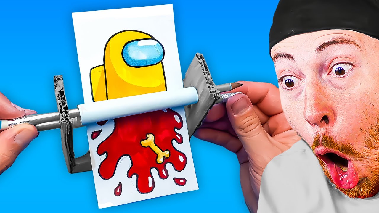 YOU Wont Believe These Among Us ART VIDEOS! (WOW)