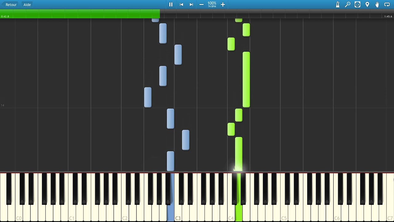 Rurōni Kenshin - Departure (Piano Tutorial)