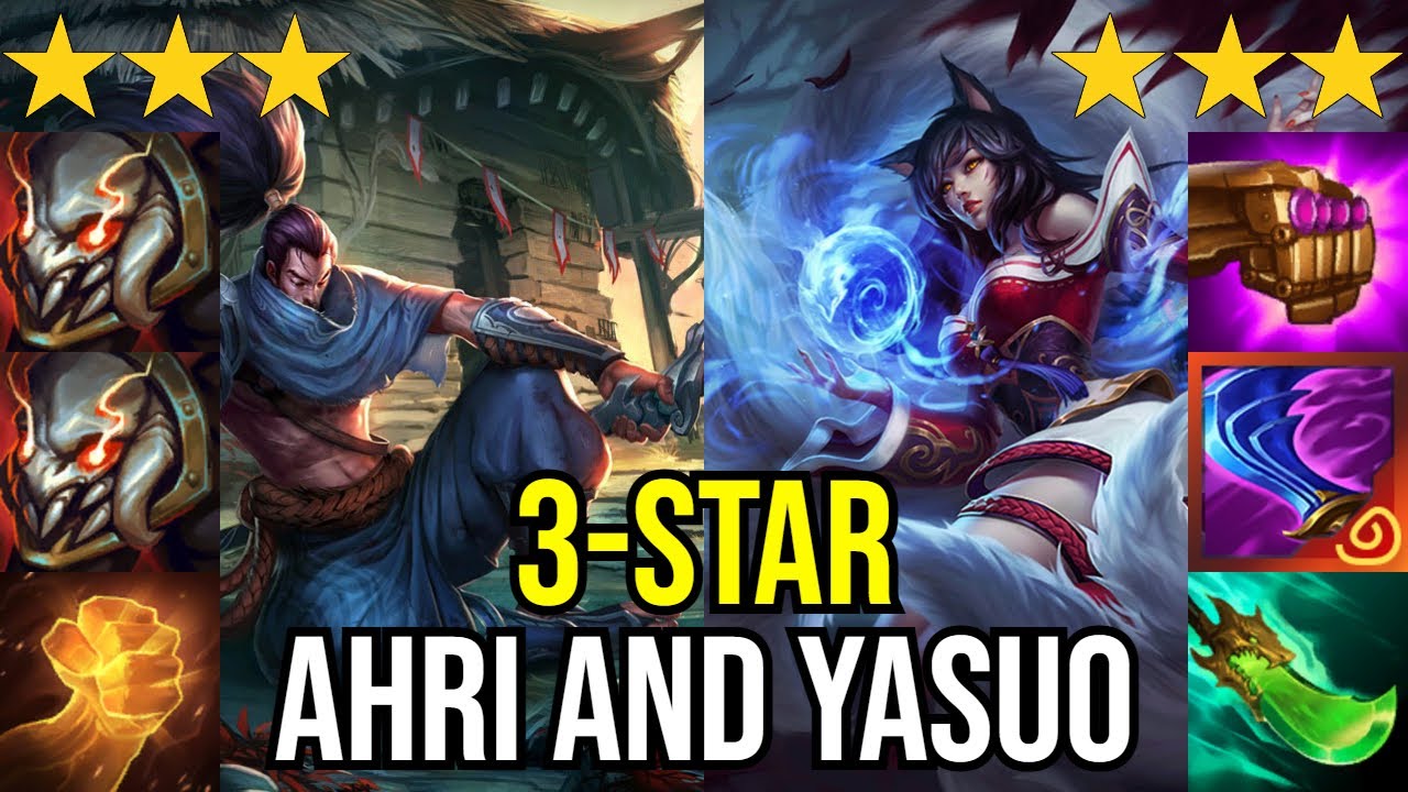 3-STAR AHRI AND YASUO TAKE THE FIGHT TO THE BITTER END | Teamfight Tactics Season 16 #3