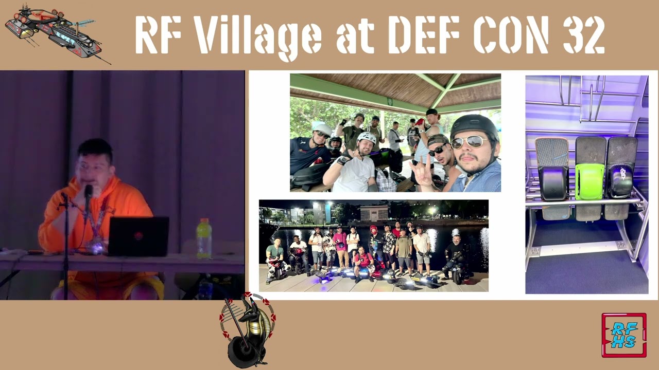 DEFCON32 Warwheeling: Беспроводной скейтборд