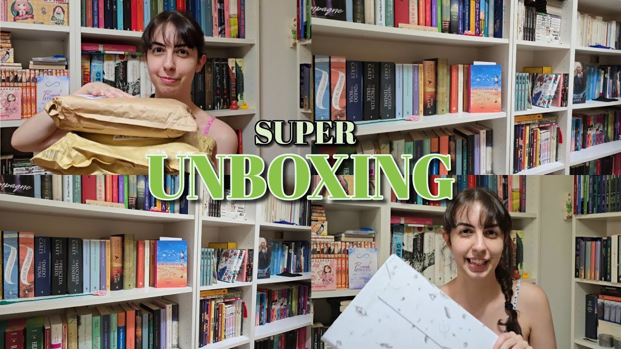 Super Unboxing di Libri!! | Novit&agrave; da parte delle Case Editrici 📚