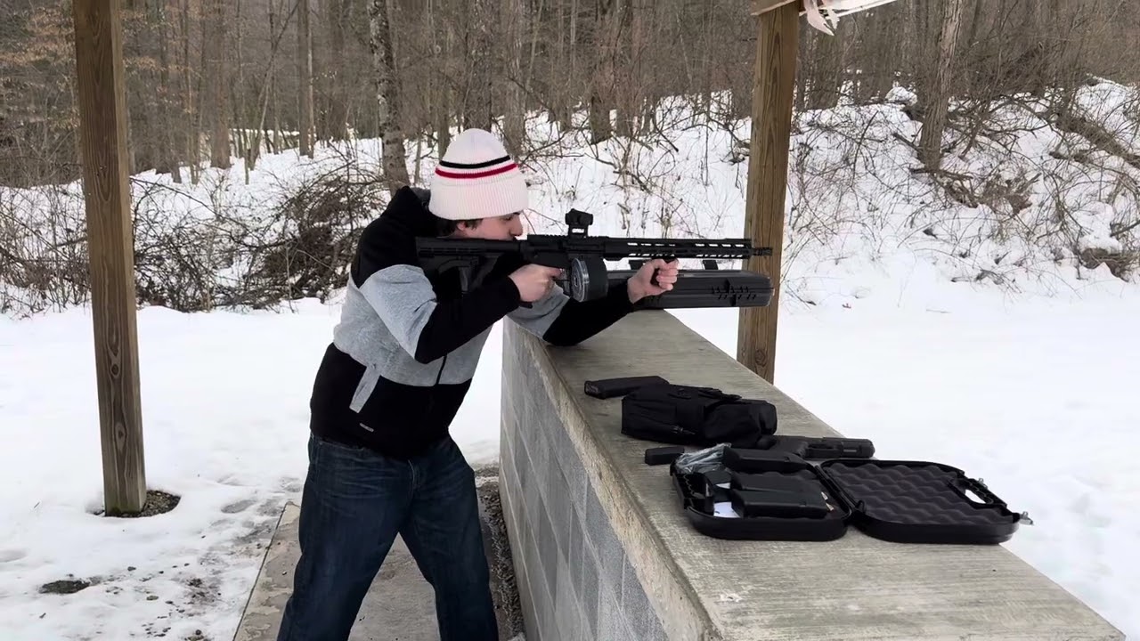 AR15 Drum Mag test