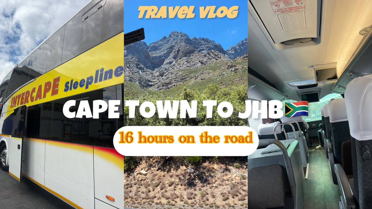 #travelvlog :INTERCAPE BUS EXPERIENCE |CPT to JHB 🚌