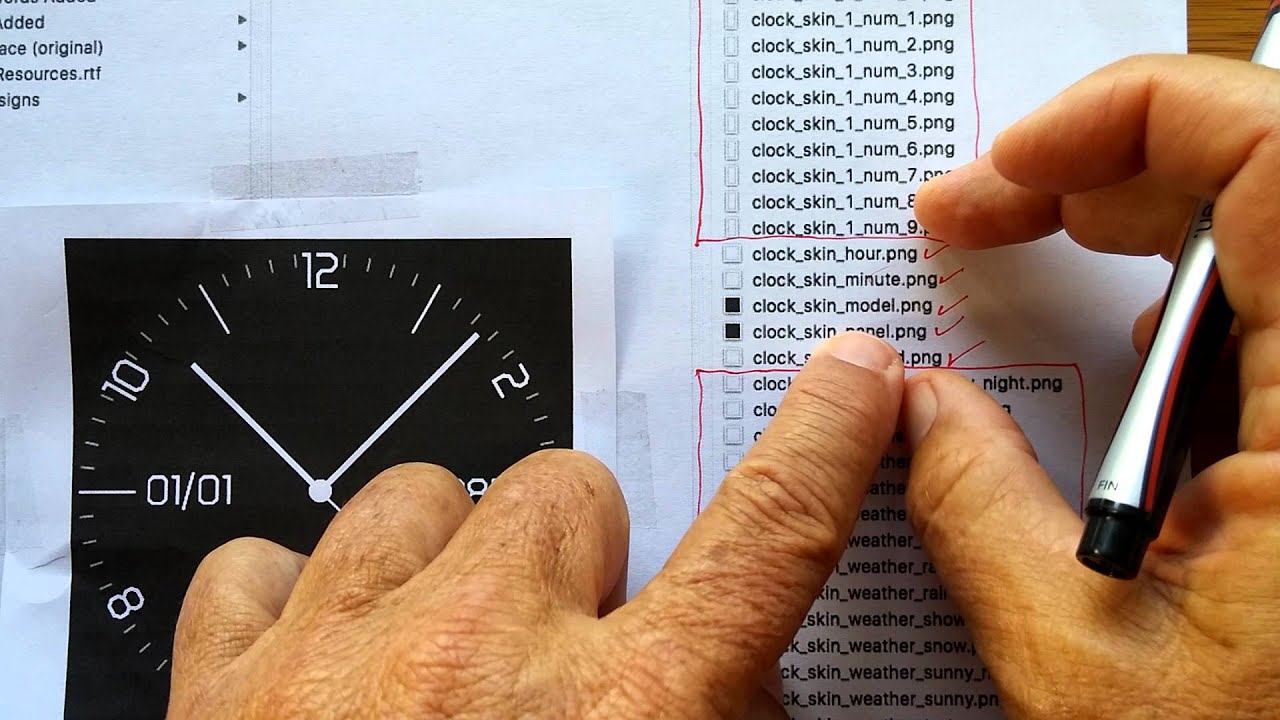 No.1 D5 Part 2 Clock Skin Creation Workshop - Using Arrays