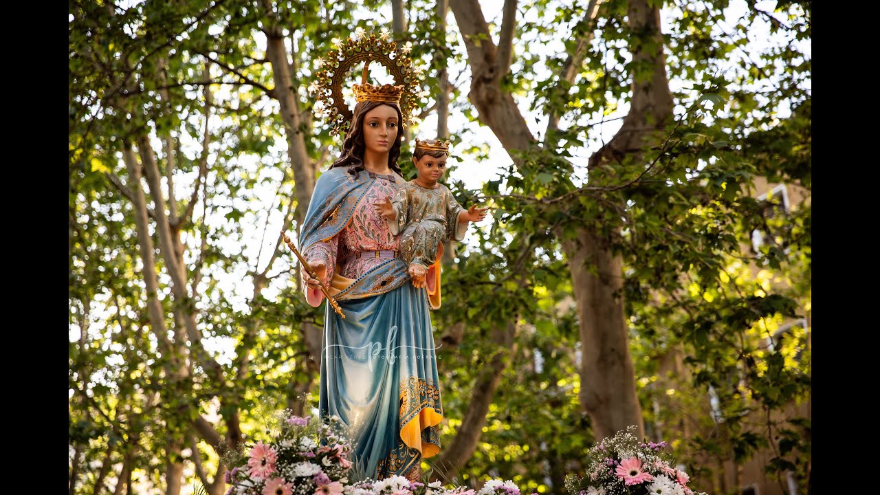Procesión de María Auxiliadora  Salamanca  2025 (Colegio y Santuario)