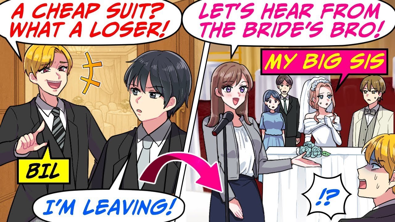 My BIL Dissed Me For Not Having a Degree at My Big Sister's Wedding! So, I…[RomCom Manga Dub]
