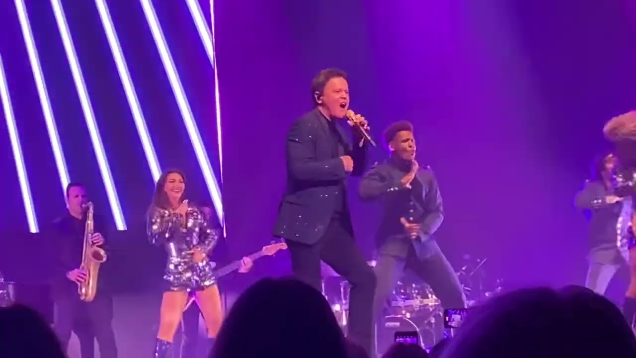 Donny Osmond opens show with Soldier of Love 6/30/2024