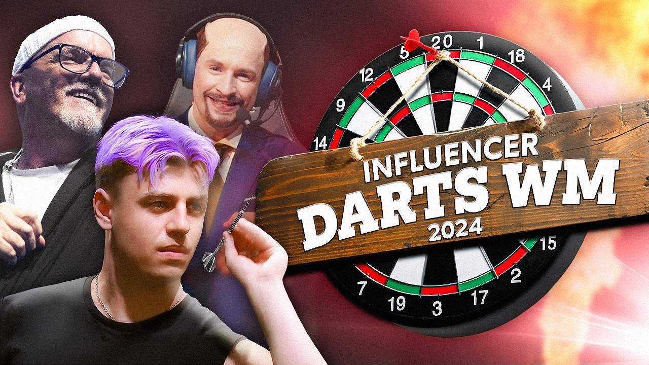 Kompletter Abriss bei der Influencer Darts WM 2024