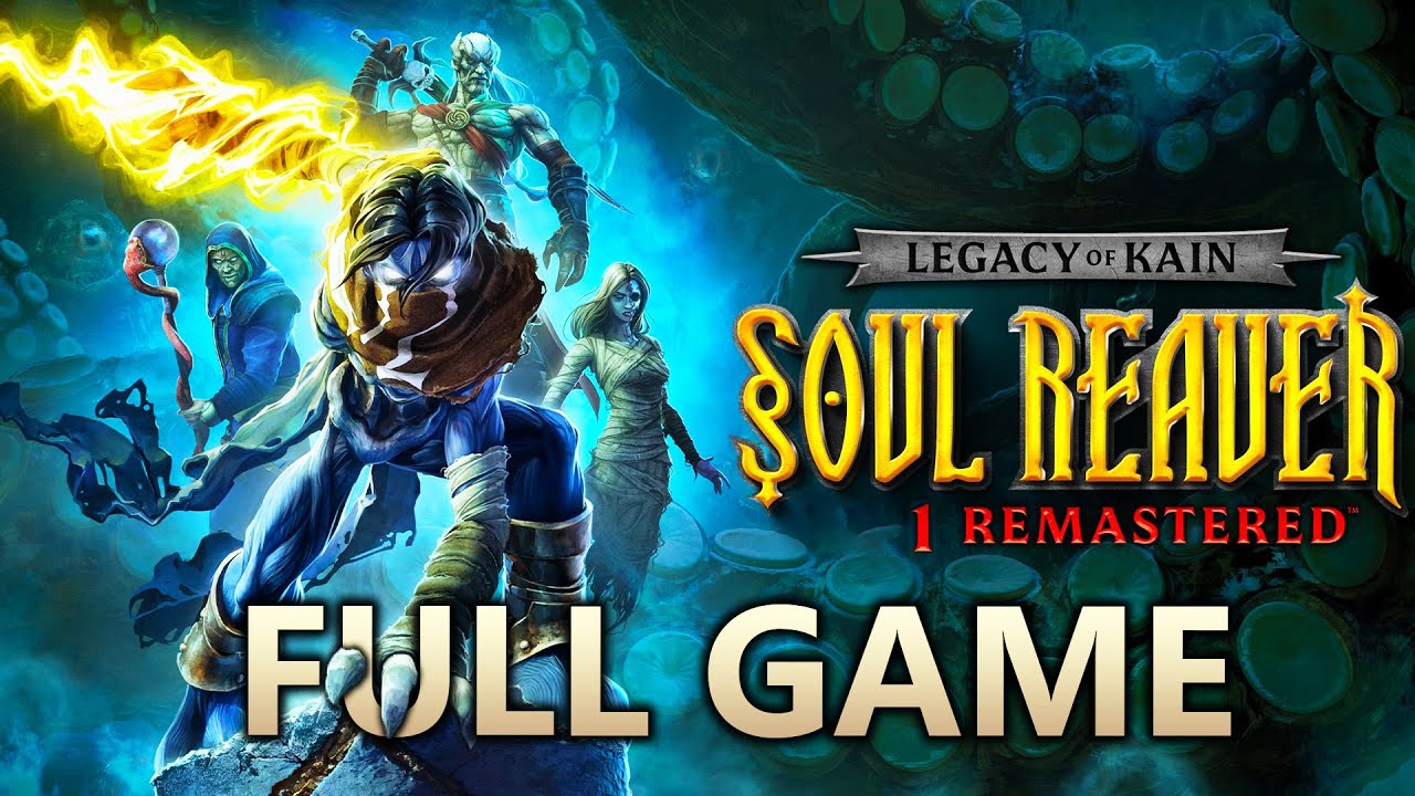 Soul Reaver Remastered Walkthrough - Full Game (All Glyphs, Health Upgrades, Energy Upgrades)