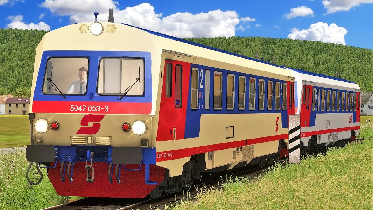 TRAIN SIMULATOR 2021 | S-Bahn Strecke: Moosach - Spielberg | ÖBB 5047 Skyhook Games – Regionalbahn