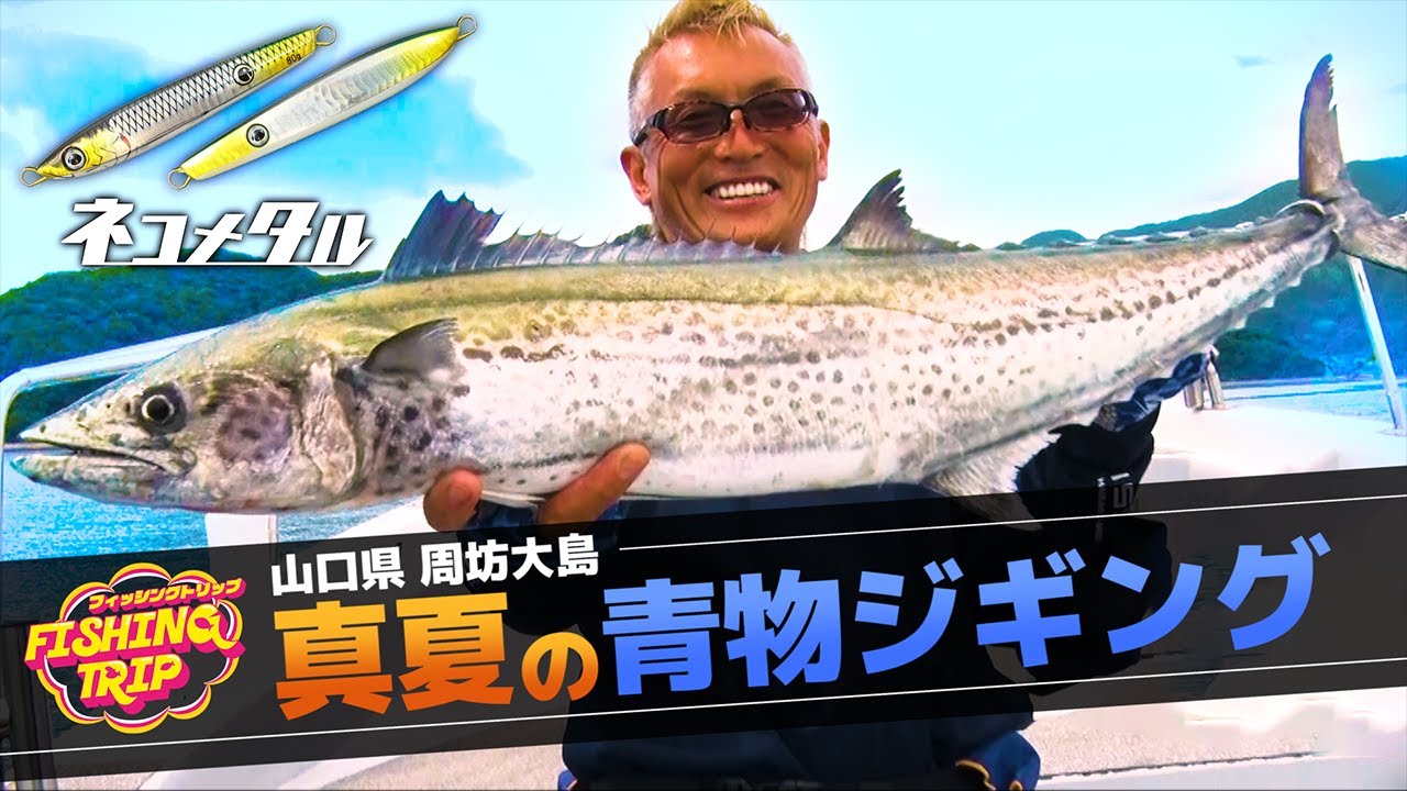 【ジギング】真夏の青物ジギングで気分上々山口県周坊大島沖【フィッシングトリップ】
