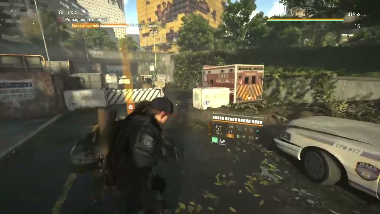 Division 2 Project Resolve Heroic open world Ourobouros Striker build