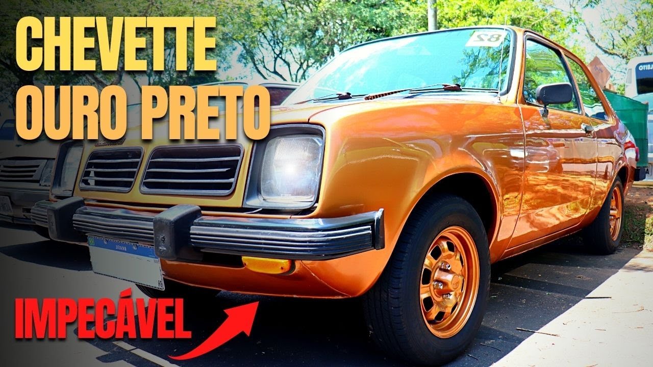 CHEVETTE OURO PRETO MUITO RARO! CONHE&Ccedil;A ESSE BEL&Iacute;SSIMO EXEMPLAR