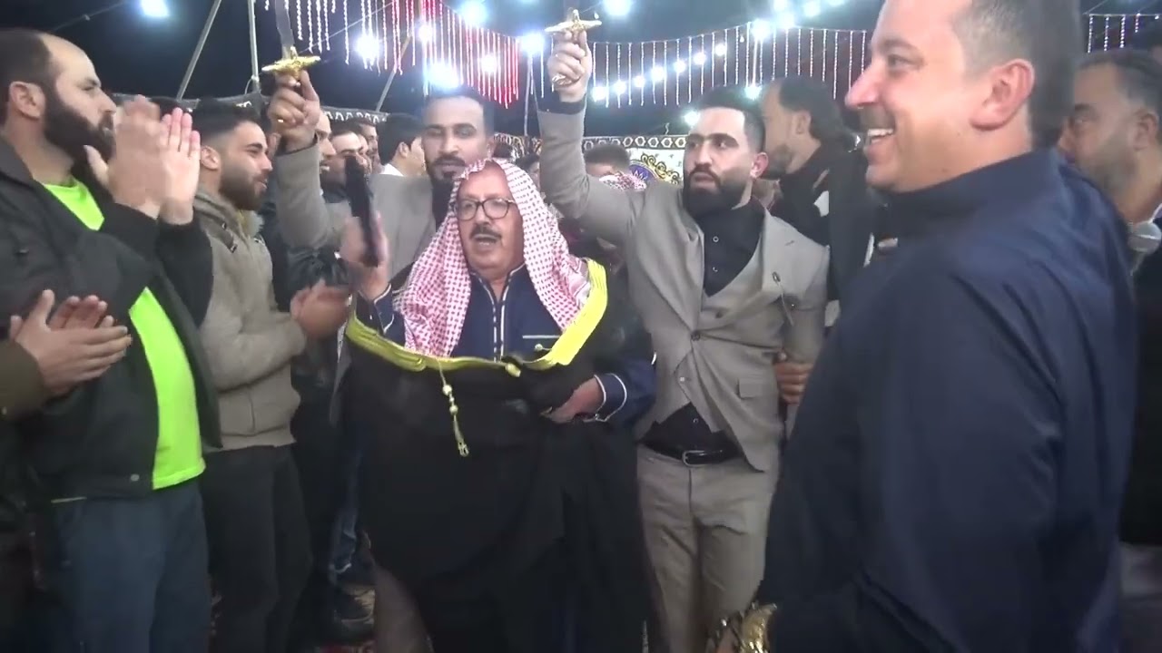المسيفره افراح ال الزعبي فرح الشاب ظامن والشاب هايل الجزء ٣