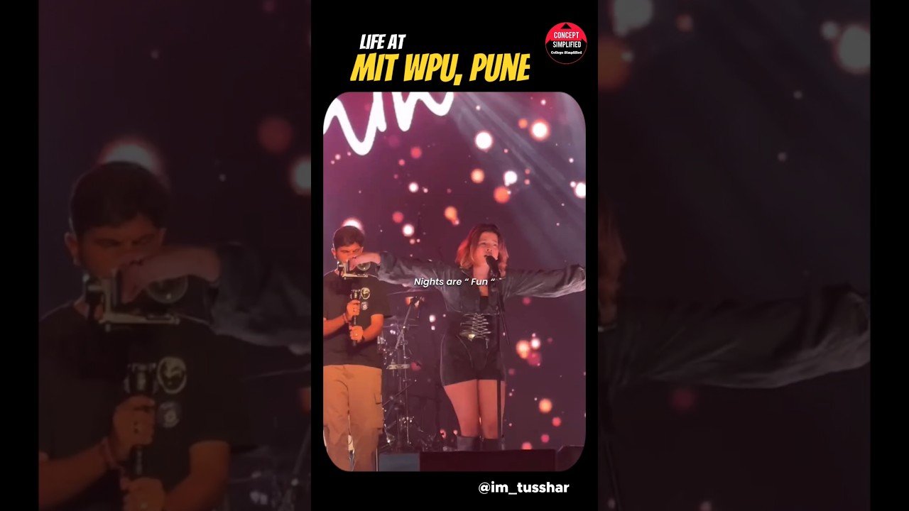 College Life at MIT WPU Pune | Pune Private Colleges 