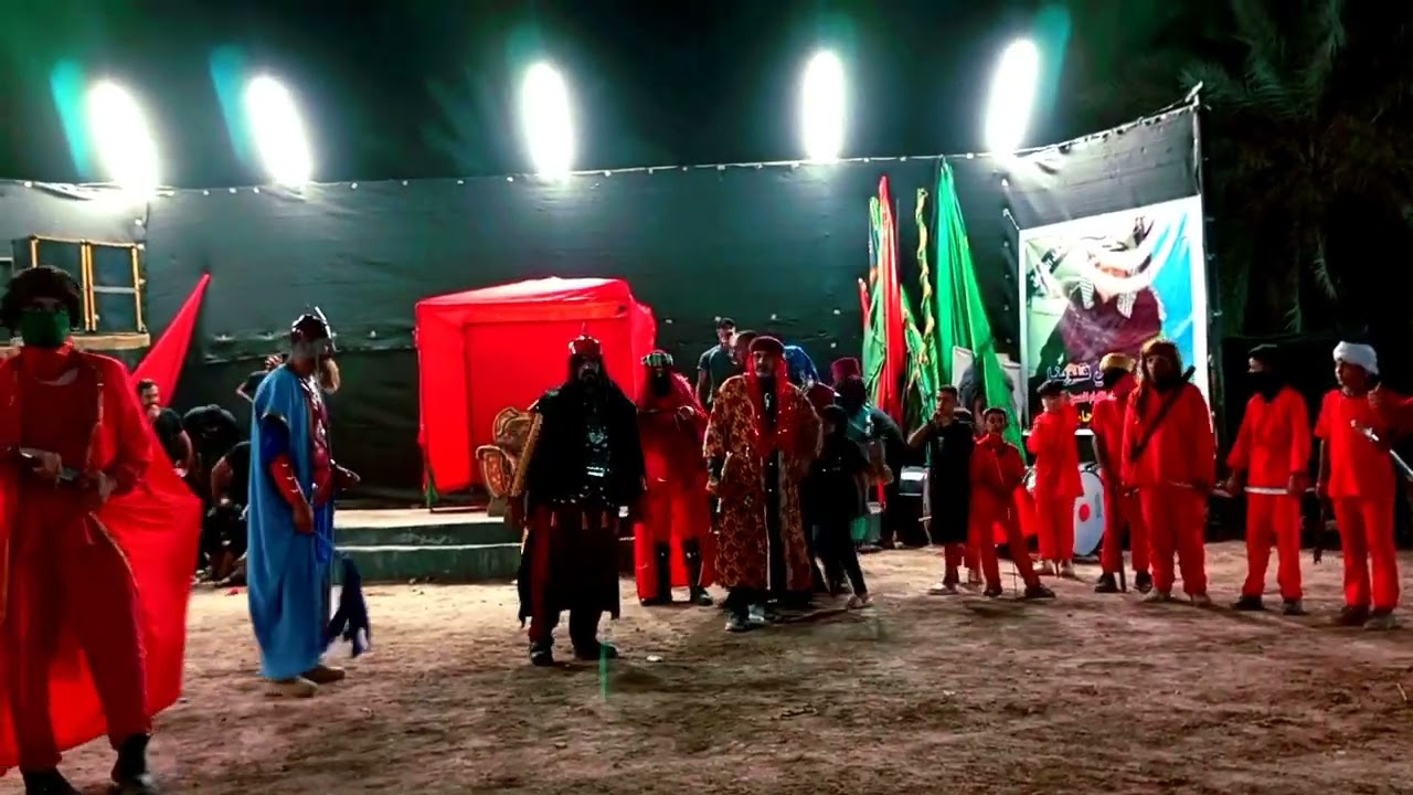مراسيم تشابيه دخول الامام الحسين إلى كربلاء (موكب خدام الحسين ع اهالي المزيدية في العشرة الأولى ٢٠٢٤