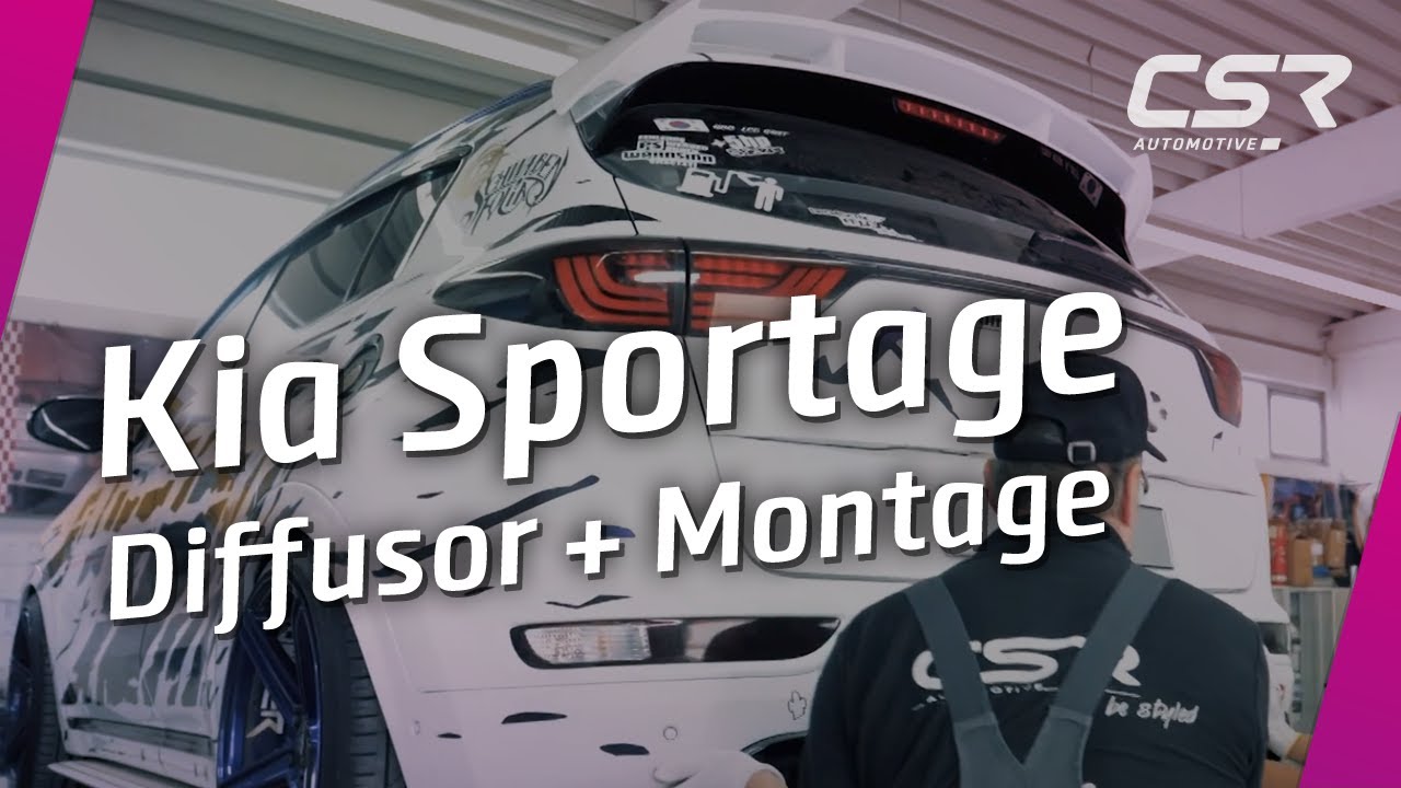 Diffusor von CSR-Automotive für den Kia Sportage