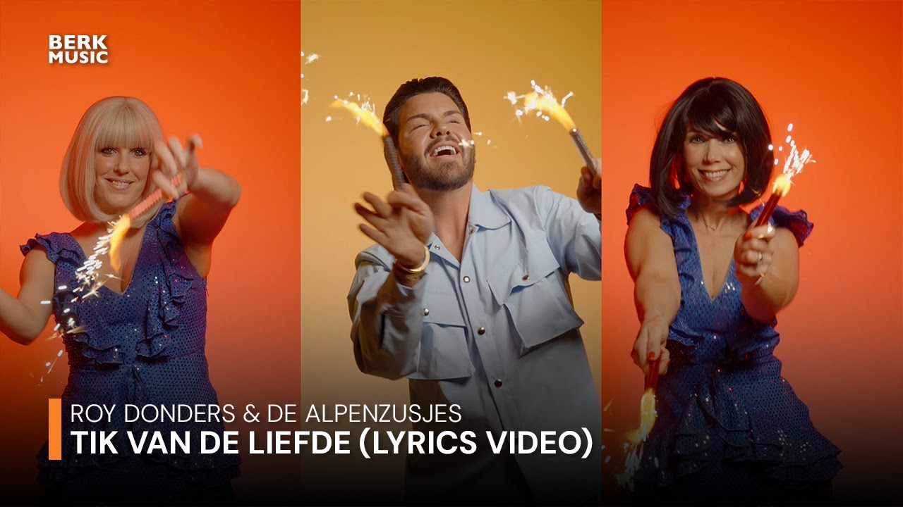 Roy Donders & De Alpenzusjes - Tik Van De Liefde (Officiële Lyric Video)