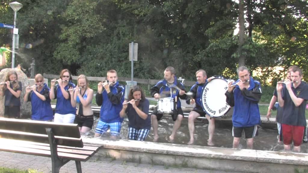 Cold Water Challenge 2014 Spielmannszug Billerbeck